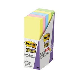 3M スリーエム ポスト ・ イット 強粘着ふせん75×25mm 混色 500-5SSAP 1パック（5冊） 【×10セット】 【 セット販売 まとめ買い 割引 オフィス 文房具 文具 業務用 オフィス用品 】 文具 オフィス用品 付箋紙 ポストイット