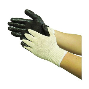 ユニワールド WORKS HOMME ゴム引き ブラック 3322 1パック (5双) 【×10セット】 【お徳用 まとめ買い お買い得 業務用 割引 セット販売】 ( 掃除用品 文房具・事務用品 生活雑貨 オフィス用品