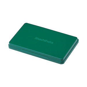 シヤチハタ スタンプ台 特大形 緑 HGN-4-G 1個 【×3セット】 【お徳用 まとめ買い お買い得 業務用 割引 セット販売】 日用品雑貨・文房具・手芸 文房具・事務用品 文具 オフィス用品 文房具