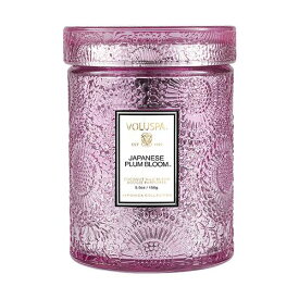 VOLUSPA ジャポニカ グラスジャーキャンドル Mジャパニーズプラムブルーム【キャンドル　フレグランスキャンドル　アロマキャンドル　プレゼント　女性】