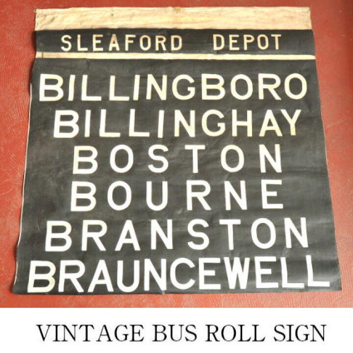 楽天市場】BUS ROLL SIGN/バスロールサイン【バスサイン 地下鉄 