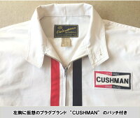 全国どこでも送料無料!春夏新作!!【CUSHMAN】C/Nレーシングジャケット【クッシュマン】メンズ&レディースアウター
