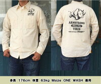 全国どこでも送料無料!!新作!!【CUSHMAN】マチ付き耳付き(グリーン)シャンブレーワークシャツ(ARMSTRONGTIRES)【クッシュマン】メンズ&レディース長袖シャツアメカジ
