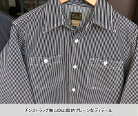 全国どこでも送料無料!!秋冬新作!!【CUSHMAN】10ozデニムワークシャツコットン100%【クッシュマン】メンズ&レディース長袖シャツアメカジ