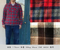 全国どこでも送料無料!!秋冬新作!!【CUSHMAN】シャギーチェックオープンカラーシャツ【クッシュマン】メンズ&レディース長袖アメカジコットン100%