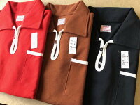 全国どこでも送料無料!!春夏新作!!【CUSHMAN】カノコボウリングポロ(DRAGONHOTEL)【クッシュマン】メンズ&レディース半袖ポロシャツコットン100%アメカジ