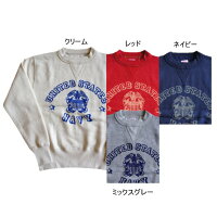 全国どこでも送料無料!!2018年秋冬新作!!【CUSHMAN】プリントセットインスウェット(U.S.NAVY)【クッシュマン】メンズ&レディースコットン100%アメカジ