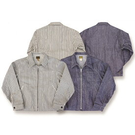 全国どこでも 送料無料 ！春夏新作！【 CUSHMAN 】10oz DENIM SPORTS JACKET　 【クッシュマン】メンズ＆レディース アメカジコットン100％ デニムスポーツジャケット