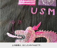 全国どこでも送料無料!2020年春夏新作!【CUSHMAN】HERRINGBONEUSMCJACKET(DRAGONEMBRODERY)【クッシュマン】メンズ&レディースアメカジコットン100%ジャケット