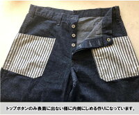 全国どこでも送料無料!!春夏新作!!【CUSHMAN】10オンスデニムU.S.N.トラウザーズパンツ【クッシュマン】メンズ&レディースパンツアメカジ綿100%