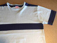 全国どこでも送料無料!!春夏新作!!【CUSHMAN】ワイドピッチボーダーTee【クッシュマン】メンズ&レディース半袖Tシャツコットン100%