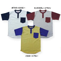 全国どこでも送料無料!春夏新作!!【CUSHMAN】ヘンリーネックTeeコットン100%【クッシュマン】メンズ&レディース半袖Tシャツアメカジ