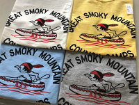 全国どこでも送料無料!!2019年春夏新作!!【CUSHMAN】リサイクルコットンTee(GREATSMOKYMOUNTAIN)【クッシュマン】メンズ&レディース半袖Tシャツコットン100%