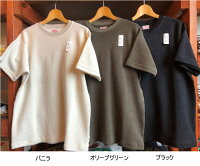 全国どこでも送料無料!春夏新作!【CUSHMAN】ヴィンテージパイルTee【クッシュマン】メンズ&レディース半袖Tシャツコットン100%アメカジ