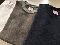 全国どこでも送料無料!春夏新作!【CUSHMAN】ヴィンテージパイルTee【クッシュマン】メンズ&レディース半袖Tシャツコットン100%アメカジ