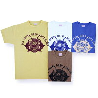 全国どこでも送料無料!2020年春夏新作!【CUSHMAN】プリントTee(DEEPSEADIVER)【クッシュマン】メンズ&レディース半袖Tシャツコットン100%アメカジ