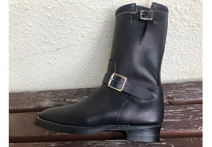 楽天市場】【 CUSHMAN 】OILED LEATHER ENGINEER BOOTS Steer Hide 