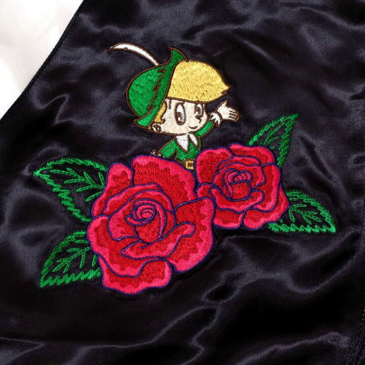 楽天市場 全国どこでも 送料無料 春夏新作 Script リボンの騎士刺繍スカジャン手塚治虫 Switch Planning メンズ レディース アニメ 刺繍 手塚治虫コラボ Agogo