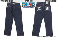 全国どこでも送料無料!!新作!!【TENSTRIKE】麦わらの一味海賊旗デニムパンツONEPIECE×SwitchPlanning【テンストライク】メンズ&レディースジーンズワンピース
