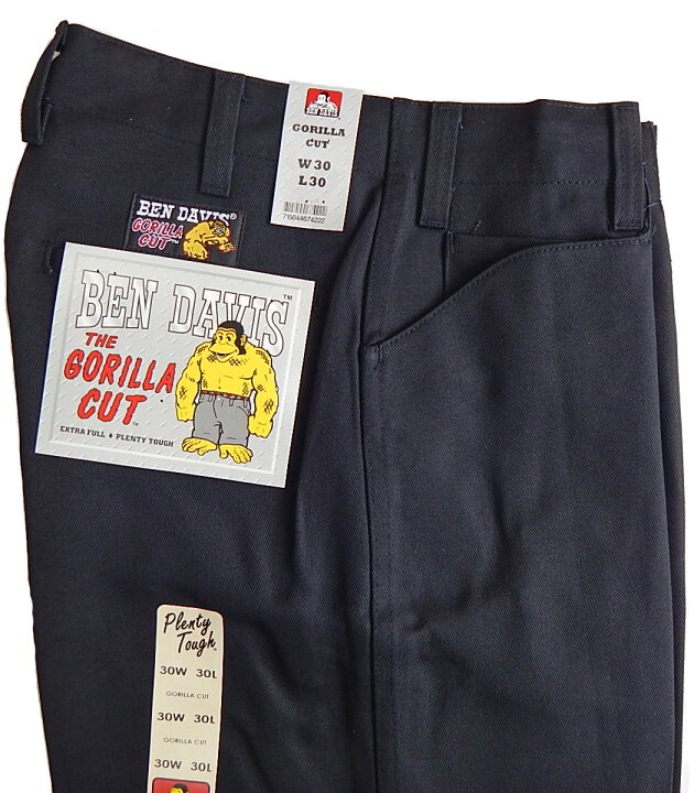楽天市場】BEN DAVIS GORILLA CUT ベンデイビス ゴリラカット ワーク 