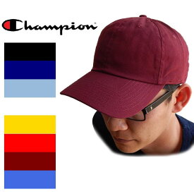 CHAMPION チャンピオン キャップ 帽子 フリーサイズ 無地 メンズ レディース カーブキャップ