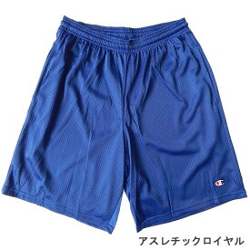 【2点で200円、4点で400円OFFクーポン】 チャンピオン ハーフパンツ メッシュショーツ CHAMPION ナイロン ショートパンツ バスケショーツ ジムショーツ バスケットパンツ バスケットボールパンツ バスパン