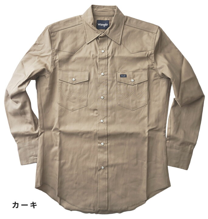 楽天市場】WRANGLER ラングラー ツイルシャツ ウエスタンシャツ ワーク 