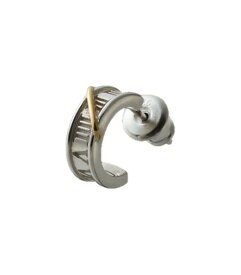 【notECOOL(ノットイクール)】THE TIME?(片耳用/1個 ピアス フープピアス Silver925 アクセサリー ギフト プレゼント)