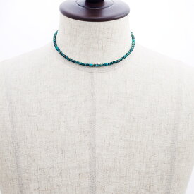 【Crescent Luna(クレセントルナ)】TURQUOISE CHAIN(チェーン Silver925 燻し加工 ターコイズ アクセサリー ギフト プレゼント)
