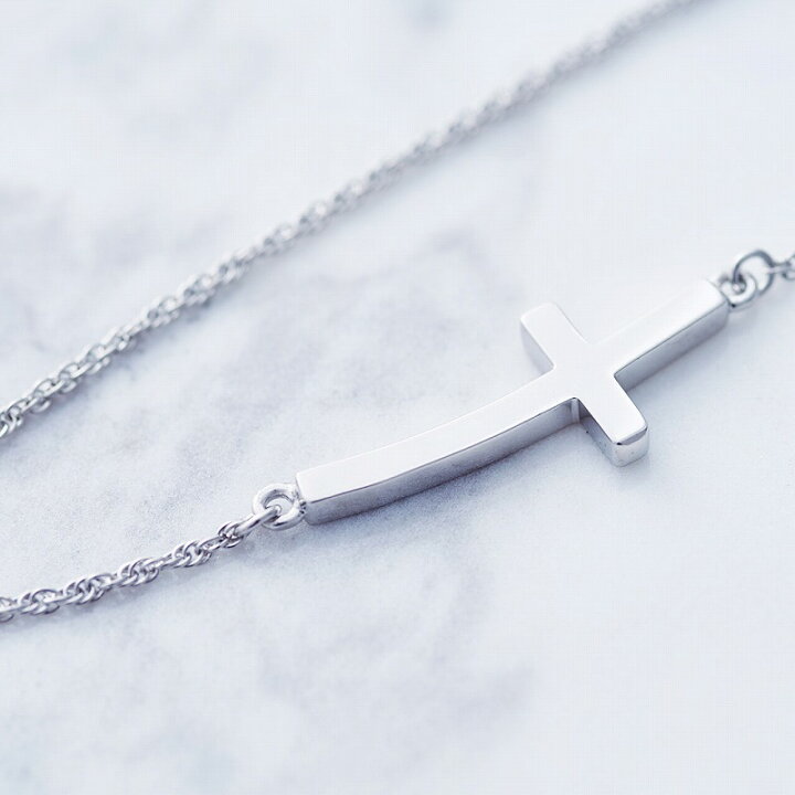 Crescent Luna クレセントルナ PROMESA ネックレス Silver925 クロス 十字架 アクセサリー ギフト プレゼント -