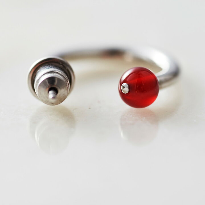 楽天市場】【Crescent Luna(クレセントルナ)】PIEDRA PIERCE(片耳用/1  