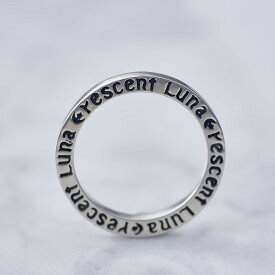 【Crescent Luna(クレセントルナ)】ESPACIADOR RING(リング 指輪 Silver925 燻し加工 アクセサリー ギフト プレゼント)