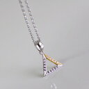 mouchu (マウチュ)　 Triangle Necklace　ネックレス