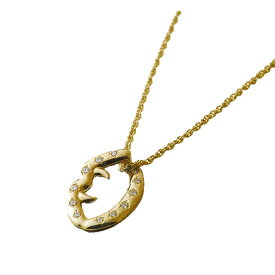 【mouchu(マウチュ)】Fang Necklace Gold(ネックレス Silver925 キュービックジルコニア リップモチーフ 唇デザイン アクセサリー ギフト プレゼント)