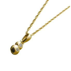 【mouchu(マウチュ)】Twins Necklace Gold(ネックレス Silver925 キュービックジルコニア アクセサリー ギフト プレゼント)