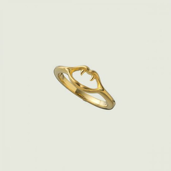 楽天市場】【mouchu(マウチュ)】Fang Small Ring Gold(リング 指輪 