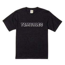 【Timvales(ティンバレス)】TVT203【BLACK×WHITE】(Tシャツ アパレル 半袖 綿100% ギフト プレゼント)