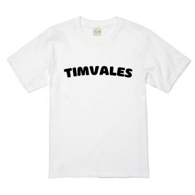 【Timvales(ティンバレス)】TVT101【WHITE×BLACK】(Tシャツ アパレル 半袖 綿100% ギフト プレゼント)