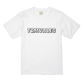 【Timvales(ティンバレス)】TVT201【WHITE×BLACK】(Tシャツ アパレル 半袖 綿100% ギフト プレゼント)