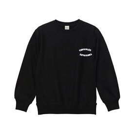 【Timvales(ティンバレス)】TVS102【BLACK×WHITE】(スウェット トレーナー アパレル 長袖 裏起毛 ギフト プレゼント)