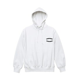 【Timvales(ティンバレス)】TVP201【WHITE×BLACK】(パーカー アパレル 長袖 裏起毛 ギフト プレゼント)