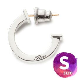 【Timvales(ティンバレス)】TVE007-S(片耳用/1個 フープピアス Silver925 K10 アレルギー軽減 アクセサリー ギフト プレゼント)