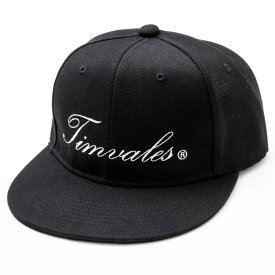【Timvales(ティンバレス)】TVC002(キャップ CAP 帽子 黒 フリーサイズ ギフト プレゼント)