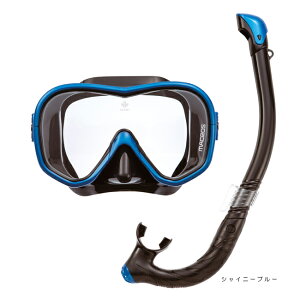 【IKARI/イカリ】クリアーライトセットV CL-561 スノーケル マスク 2点セット フルサイズ メンズ 男性