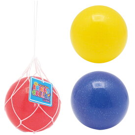 【IKEDA/イケダ】300091 キラキラフレンドボール6号 (300096) 直径約15cm やわらかボール 子供用