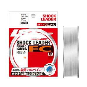 �yLINE SYSTEM/�V�X�e���zL-4125-D�@SHOCK LEADER FC30�@30m�@25/7�iLB/���j�@�t�����J�[�{���@���s���@���C���@�� 033821