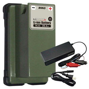 �yBMO/�r�[�G���I�[�z���`�E���C�I���o�b�e���[&�`���[�W���[�Z�b�g 14.4V 26.4Ah 10Z0012 (499469)