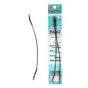 【SEIKO/清光商店】クッションゴム(ローリングサルカン付) 10cm 2本入り サルカン付き 釣り小物 仕掛け