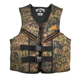 【BILLABONG/ビラボン】BC011-881 メンズ イークォーター ウェイクベスト CMM ウェークベスト ライフベスト ライフジャケット ウエイク