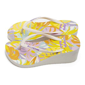 【BILLABONG/ビラボン】BD013927 FLIP FLOPS PLATFORM レディース サンダル BD013-927 厚底サンダル ビーチサンダル ウェッジソール